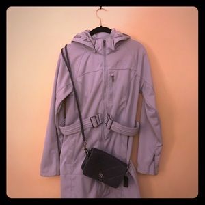 The North Face long rain resistant jacket